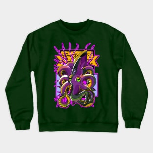 PURPLE PULPO Crewneck Sweatshirt